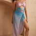 Starfish Gradient One Piece Swimsuit Comfort And Confidence In The Water Feminine Hollow Out Design High End Summer Vacation Polyester_ecoleips.com