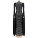 Fashion Women's Elegant Rhinestone Bubble Dress Women's Clothing_ecoleips.com
