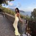Women's Clothing V Neck Sexy Sling Backless Slim Sequined Fishtail Dress Long Skirt 8106_ecoleips.com