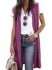 Aria Basics 2023 Europea Ad America Cross-Border Amazo New Style Cardiga Fashio Tred Mid-Legth Sleeveless Vest For_ecoleips.com