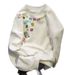 New 2025 Men's Fleece Lined Thickened Crew Neck Sweatshirt Comfortable Trendy Brand Autumn Winter Fashionable Sports Top Outerwear for Women_ecoleips.com