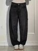 Women's Clothing Street Style Hot Diamond Straight Jeans_ecoleips.com