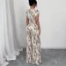 Women's Clothing Striped Vacation Style Oblique Shoulder Strap Jumpsuit Wide Leg Trousers_ecoleips.com