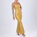 European And American Women's Fashion New Summer Strapless Sequin Sexy Slim Evening Backless Long Dress For Women_ecoleips.com