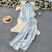 Stylish Women's Casual Lounge Set - Asymmetrical Long Sleeve Shirt With High-Waisted Wide-Leg Pants (2-Piece Outfit)_ecoleips.com
