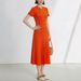 Women's Clothing Women's Style Knit Dress High End Hollowed Out Lace Sleeve Slim Fit Slit For Formal & Casual For Women_ecoleips.com