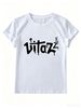 Ladies Solid Color Slim T Shirt, 100% Cotton Black White Short Sleeve Tee, Classic Fitted Casual Top For Daily Outfit_ecoleips.com