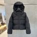 Women's Clothing White Duck Down Short Down Jacket Puffer Down Jacket Women's Short Puffer Jacket - Ultra-Warm Duck Down Coat With Hood For Winter_ecoleips.com