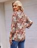 Zeagoo 3/4 Length Sleeve Womens Tops Round Neck Casual Summer Tunic Tops Basic Tees Blouses Dressy T-Shirts Pleated Shirts_ecoleips.com