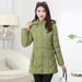 Women’s Slim-Fit Mid-Length Padded Coat – Winter Warmth With Stylish Quilted Design, Lightweight Yet Insulated Cotton Jacket_ecoleips.com