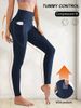 Women's Clothing Yoga Pants Spring And Summer High Waist Hip Lifting Slim Fitness Side Pocket Sports Leggings Women's Spot_ecoleips.com