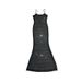 Women's Clothing Sexy Niche Trendy Brand Rhinestone Sling Slim Dress Black Apricot Long Dress Birthday Fishtail Dress_ecoleips.com