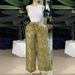 Women's Clothing Women's High Waisted Slimming Wide Leg Pants European American Style Printed Drawstring Design Sweet Fresh Autumn_ecoleips.com