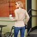 2024 European And American Women's Fashion V-neck Cross-border Autumn/Winter New Elegant Cardigan_ecoleips.com