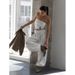 Summer Bandeau Vest Loose Wide-Leg Pants Suit With A Sense Of Design And Fashion For Casual Commuting_ecoleips.com