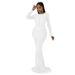 Women's Clothing Long Skirt Hot Diamond Backless Sexy Evening Dress_ecoleips.com
