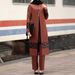 Modest Set Stylish 2-Piece Outfit Set – Trendy Coordinated Top & Bottom For Effortless Chic_ecoleips.com
