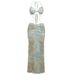 Summer New Arrival Women Dress Halter Tie With Bead Chain Decoration Slim Fit Backless Sexy Spicy Girl Dress_ecoleips.com