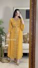 Women's Clothing Middle East Embroidered Sewn Diamond Kaftan Robe Evening Dress_ecoleips.com