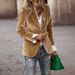 Women's Clothing Gold Velvet Slim Fit Suit Jacket For Women Faux Pocket Elegant Style For Formal & Casual For Women_ecoleips.com