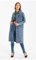 Women's Clothing Long Denim Jacket For Women New Style Washed Retro Slim Fashion Denim Top_ecoleips.com