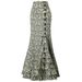 Aria Basics Aria Basics European And American Foreign Trade Women's Gothic Black Half Dark Style Long Subculture Bodycon Mermaid Skirt Women_ecoleips.com