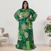 Women's Clothing Women's Plus Size Autumn Dress Style Back Zipper Design Long Sleeve For Formal & Casual For Women_ecoleips.com