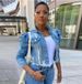 Women's Distressed Denim Jacket – Oversized Washed Cropped Streetwear Top With Raw Hem_ecoleips.com