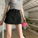 Women's Clothing Design Denim Skirt Female Spring And Autumn New Black All Match High Waist A Line Hip Skirt_ecoleips.com