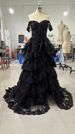 Women's Clothing Black Satin Banquet, Annual Meeting, Birthday Hosting Party, Slim And Elegant Small Evening Dress For Women To Wear At Ordinary Times_ecoleips.com