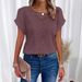 2026 European And American Spring Summer New Style Independent Station Lace Patchwork Short Sleeve T-Shirt In_ecoleips.com