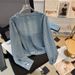 Design Sense Niche Single-Breasted Short Denim Jacket For Women 2025 Spring New Style Little Loose Versatile Top_ecoleips.com