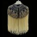 K Advanced Shoulder Style New Heavy Industry Nail Bead Tassel Design Shawl Jacket_ecoleips.com