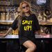 Women's Clothing Women's Black Casual T-Shirt Round Neck Short Sleeve Letter Print Simple Sports Top Style Loose Fit_ecoleips.com