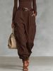 Women's Cargo Pants – Oversized Streetwear Trousers With Multiple Pockets (Trendy Wide-Leg Casual Pants, Urban & Edgy Style)_ecoleips.com