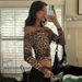 Women's Off-Shoulder Leopard Print Mesh Top European American Style Long-Sleeved See through T-Shirt for Autumn Sexy Arrival_ecoleips.com