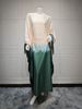 Verve Mq135 Muslim Tassel Robe Long Dress New Gradient Print_ecoleips.com