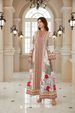 New Style, Fashionable And Elegant Long Dress With Ethnic Style Prints, Hot-fixed Rhinestones, Long Sleeves And A V-neck._ecoleips.com