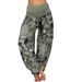 2022 Foreign Trade Wish European And American Multi-color Digital Print Long Wide-leg Casual Harem Pants_ecoleips.com