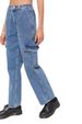 Women's Clothing Autumn And Winter Workwear Multi Pocket Straight Jeans Trousers_ecoleips.com