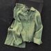 Women’s Linen Shirt & Wide-Leg Pants Set – Breathable Spring/Summer Two-Piece Outfit In Sage Green_ecoleips.com