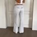 Women's Y2K Solid Color Jogger Pants - Casual High Waist Athletic Sweatpants For Streetwear, Lounge, Gym_ecoleips.com