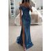 Elegant Black One-Shoulder Long Dress Hostess Style Women's New Fashion Ball Performance Art Exam Annual Meeting Dress_ecoleips.com