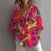 Women's Clothing New Fashion Digital Printing Long Sleeve Shirt_ecoleips.com