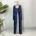 Modest Abaya Dress/Muslim Dress Women Fashion Four Way Stretch Printed Cardigan Muslim Style_ecoleips.com