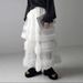New Heavy Duty Long Skirt With Multi Layer Cake Skirt And Tutu Skirt High Waist All Match Solid Color A Line Multi Layer Cross Border_ecoleips.com