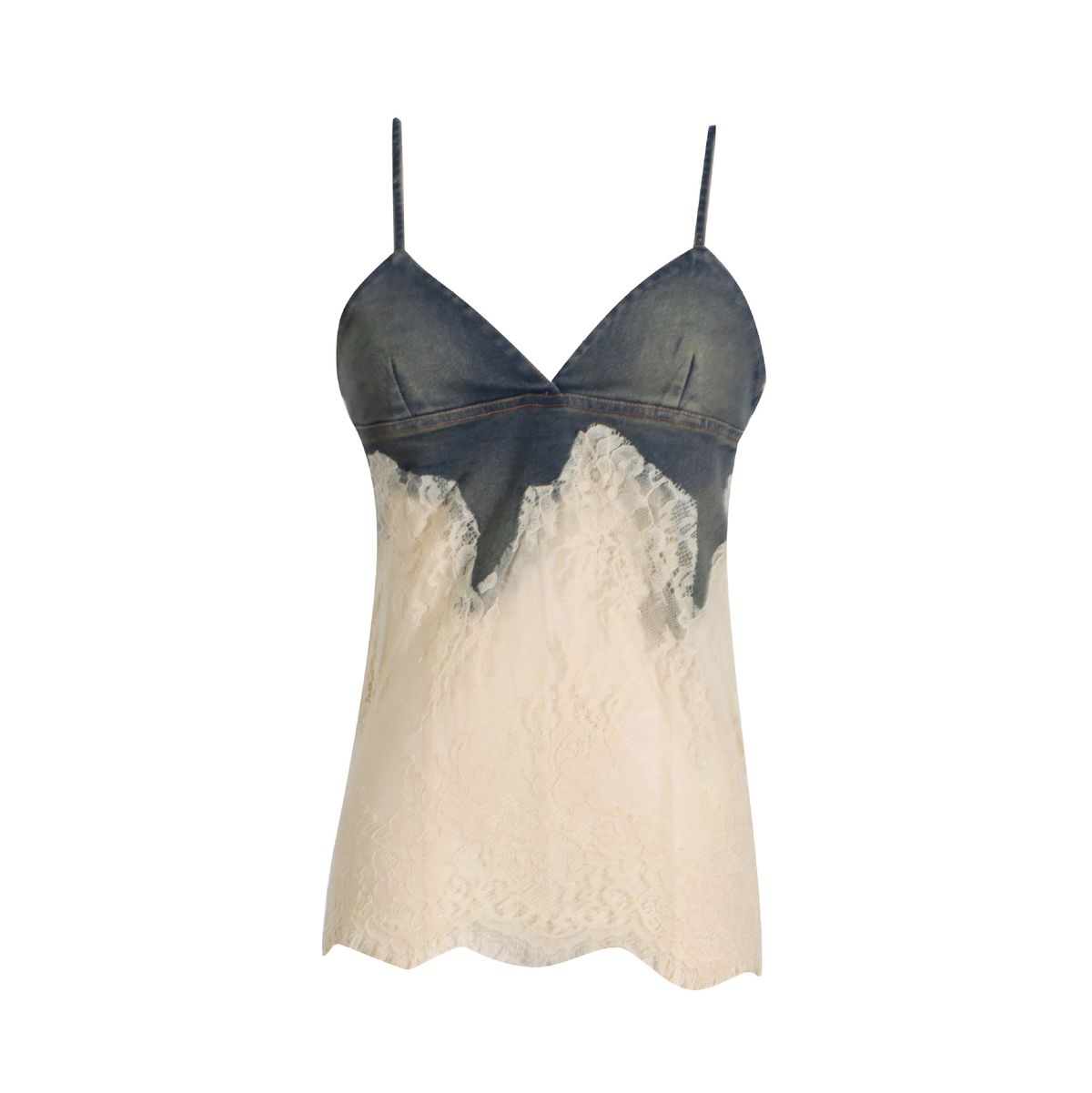 Women's Lace Top & Denim Shorts Set - Spring Two Piece Outfit, Casual & Stylish_ecoleips.com