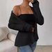 Cross-border Sexy Women's Clothing Real Shot 2024 Spring/summer Sweet And Spicy Style Fashionable Elegant Knitted_ecoleips.com