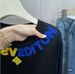 Extra Large Size High-end Vintage Light Luxury Short-sleeve Embroidered T-shirt For Men And Women, Loose College_ecoleips.com
