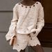 Women's Clothing Hook Flower New Hollow French Suit Shorts Suit_ecoleips.com